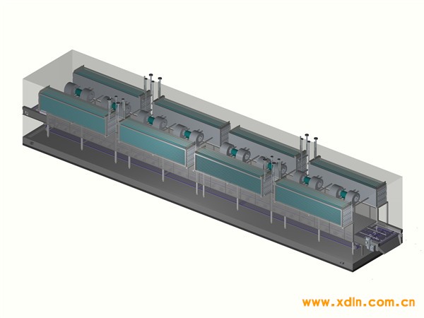 沖擊式網(wǎng)帶速凍機