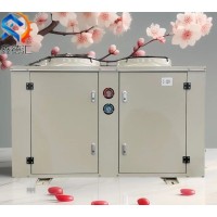 10P C型U型頂出風(fēng)制冷機(jī)組 專業(yè)冷庫(kù)用制冷設(shè)備 冷凝器廠家