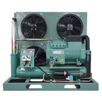 半封閉活塞壓縮機(jī)風(fēng)冷冷凝機(jī)組