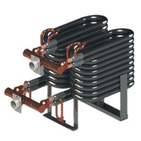 同軸套管式換熱器（商用低溫?zé)岜孟盗校? onmouseover=